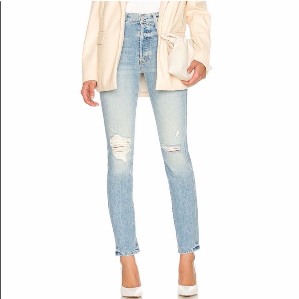 MOTHER Superior The Huffy Skimp Jeans in Ropes End Size 26 NWT $278 - Picture 3 of 12
